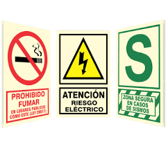 LETREROS EN CELTEX FOTOLUMINISCENTE 3mm.